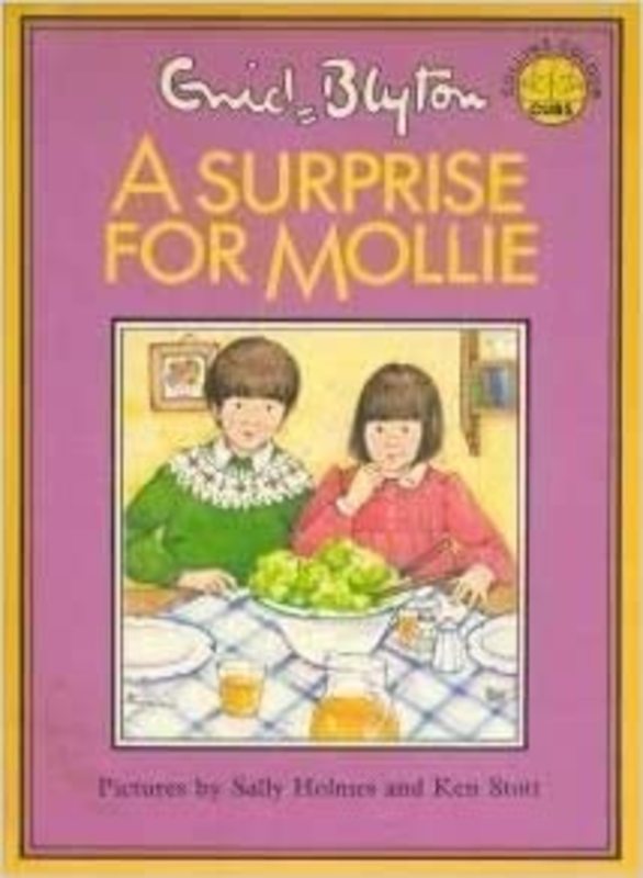 Book cover for "A Surprise For Mollie" by Enid Blyton