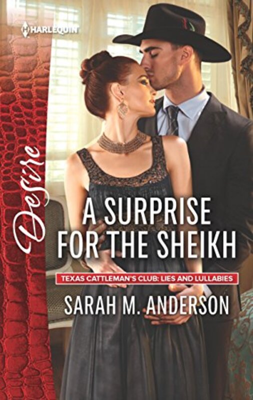 Book cover for "A Surprise for the Sheikh" by Sarah M Anderson
