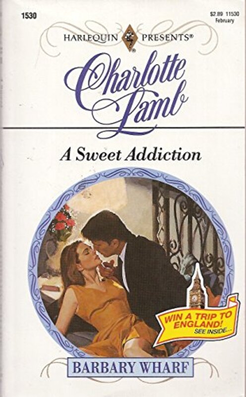 Book cover for "A Sweet Addiction" by Charlotte Lamb