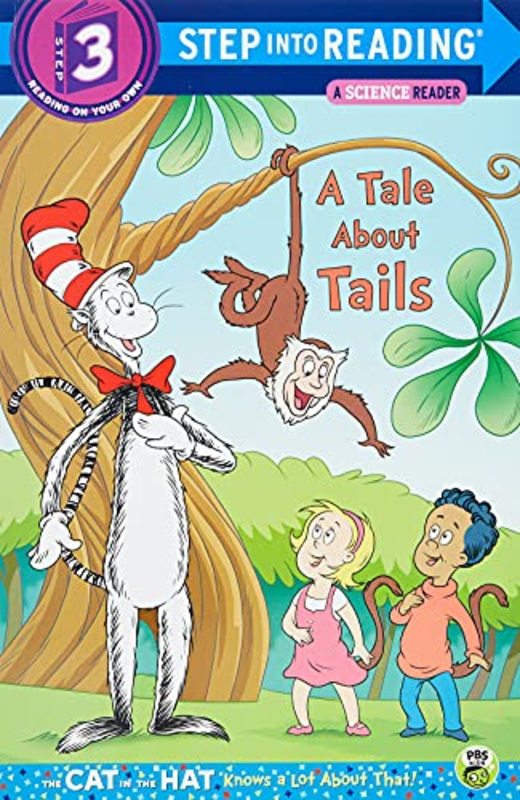 Book cover for "A Tale about Tails" by Tish Rabe