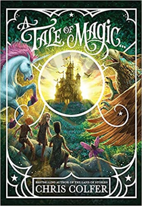Book cover for "A Tale of Magic..." by Chris Colfer