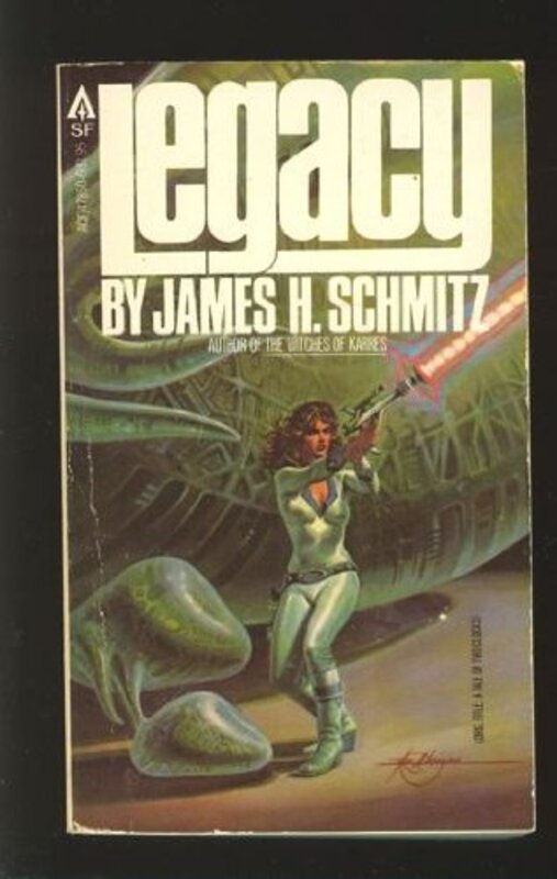 Book cover for "A Tale of Two Clocks / Legacy" by James H Schmitz