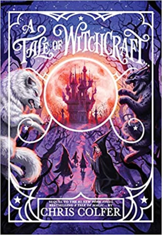 Book cover for "A Tale of Witchcraft..." by Chris Colfer