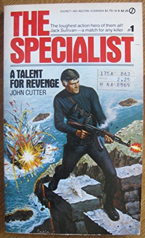 Book cover for "A Talent for Revenge" by John Shirley