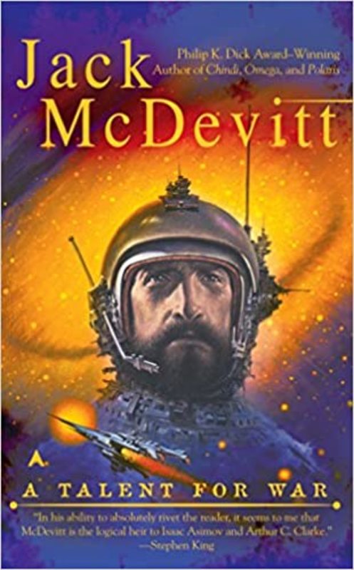 Book cover for "A Talent for War" by Jack McDevitt