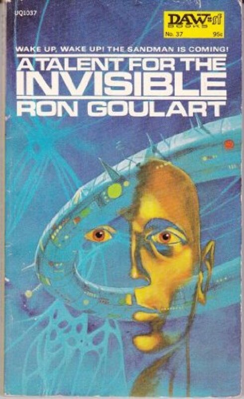 Book cover for "A Talent for the Invisible" by Ron Goulart
