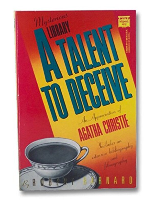 Book cover for "A Talent to Deceive" by Robert Barnard
