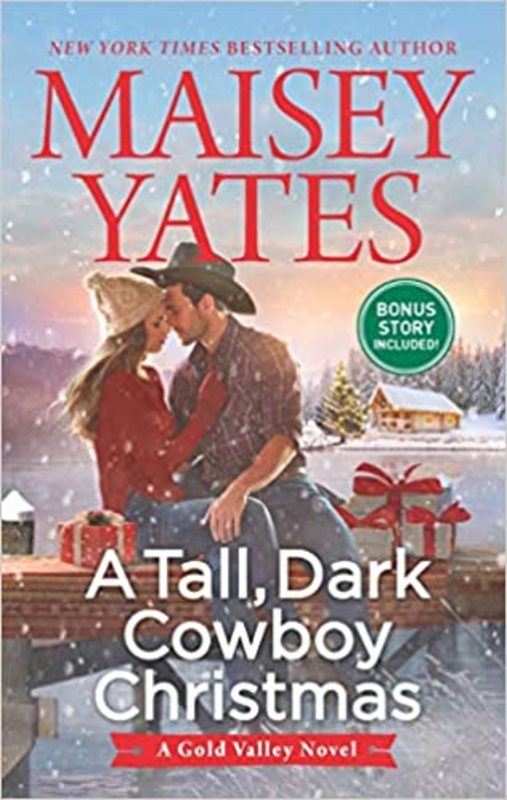 Book cover for "A Tall, Dark Cowboy Christmas" by Maisey Yates