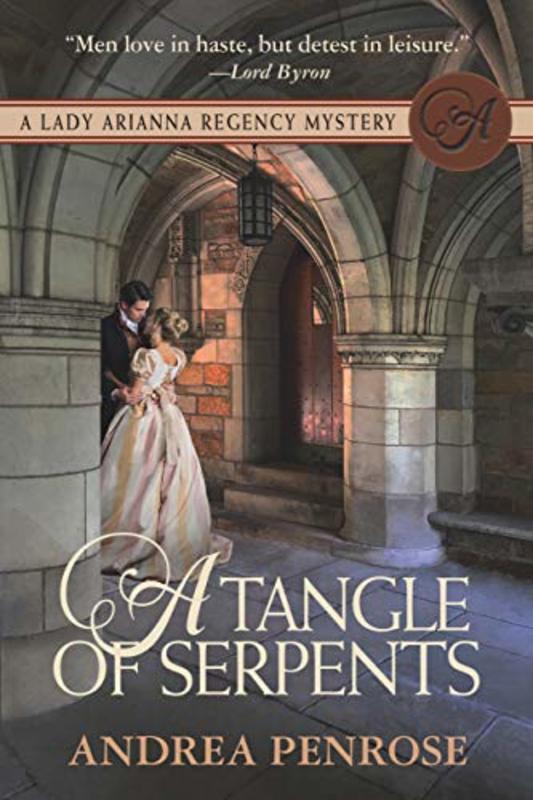 Book cover for "A Tangle of Serpents" by Andrea Penrose