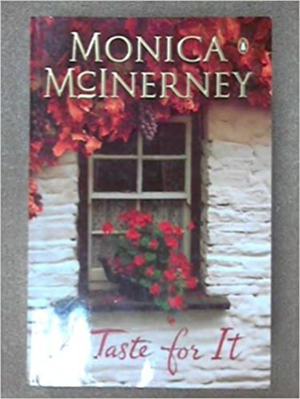 Book cover for "A Taste For It" by Monica McInerney