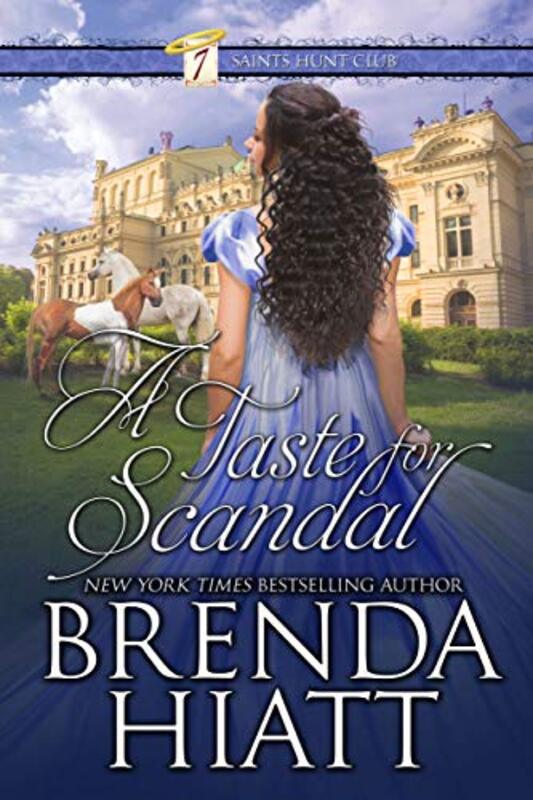 Book cover for "A Taste for Scandal" by Brenda Hiatt