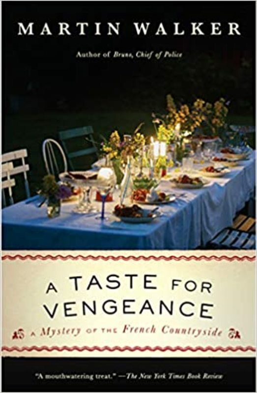 Book cover for "A Taste for Vengeance" by Martin Walker