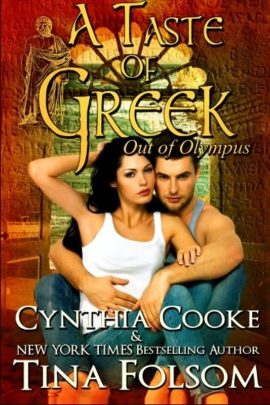 Book cover for "A Taste of Greek" by Tina Folsom