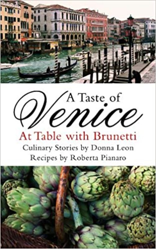 Book cover for "A Taste of Venice" by Donna Leon