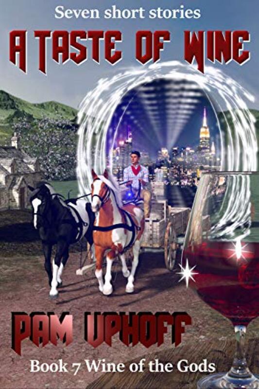 Book cover for "A Taste of Wine" by Pam Uphoff