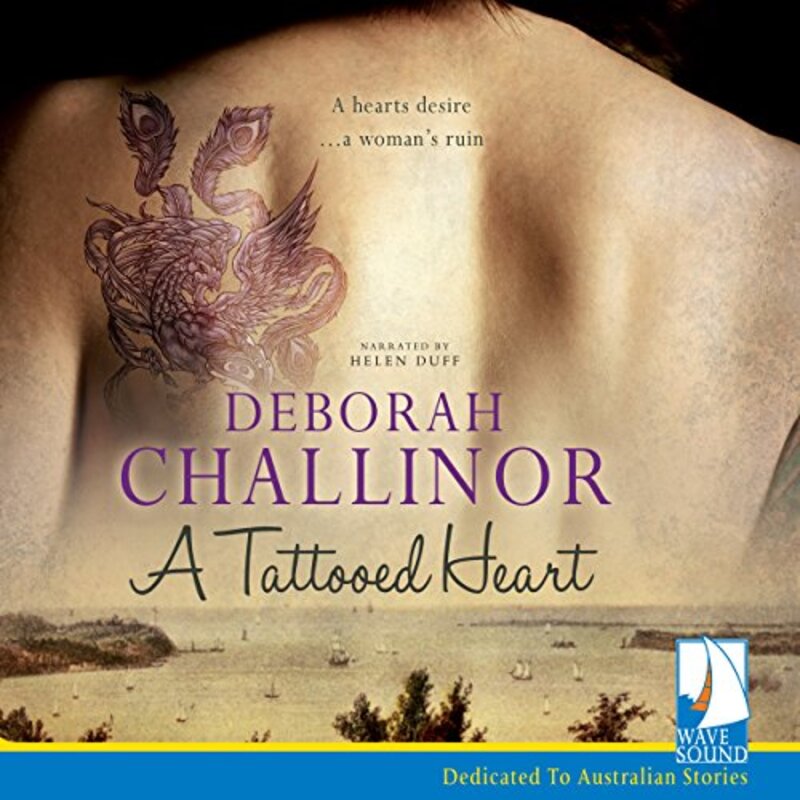 Book cover for "A Tattooed Heart" by Deborah Challinor