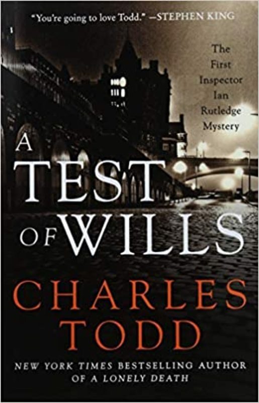 Book cover for "A Test of Wills" by Charles Todd