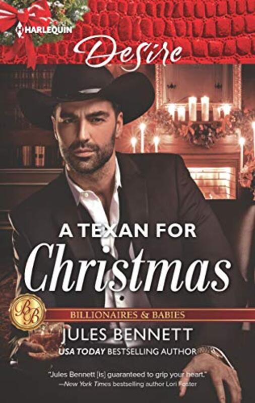 Book cover for "A Texan for Christmas" by Jules Bennett