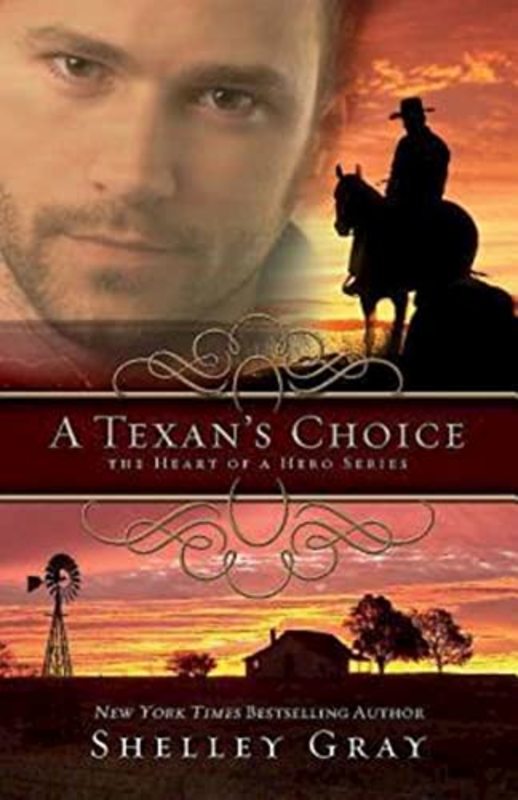 Book cover for "A Texan's Choice" by Shelley Shepard Gray
