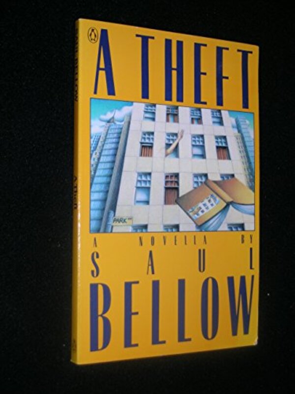 Book cover for "A Theft" by Saul Bellow