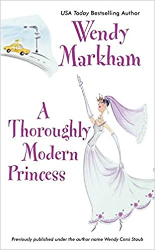 Book cover for "A Thoroughly Modern Princess" by Wendy Corsi Staub