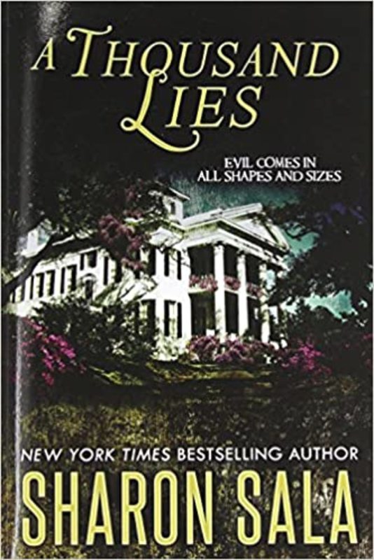 Book cover for "A Thousand Lies" by Sharon Sala
