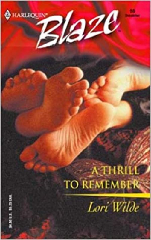Book cover for "A Thrill to Remember" by Lori Wilde