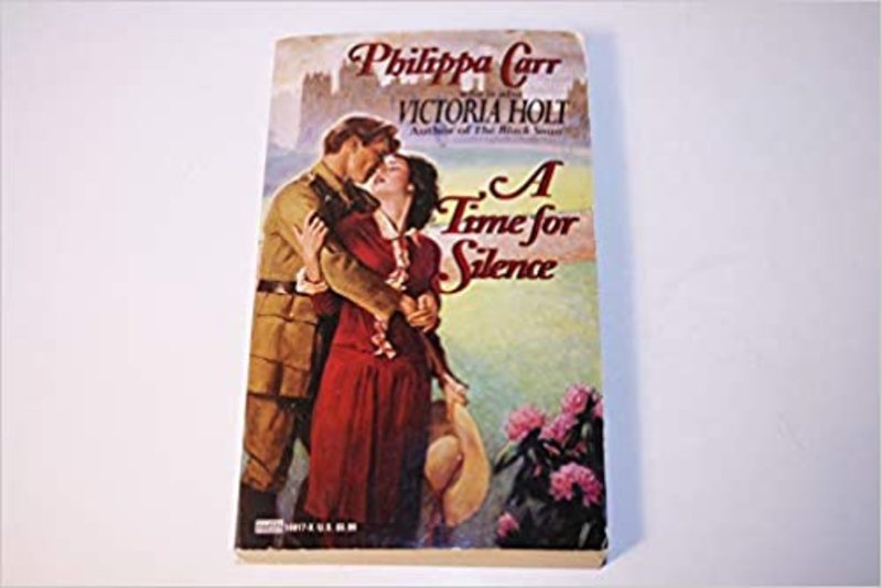 Book cover for "A Time for Silence" by Victoria Holt