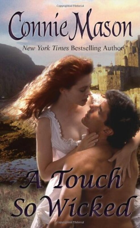Book cover for "A Touch So Wicked" by Connie Mason