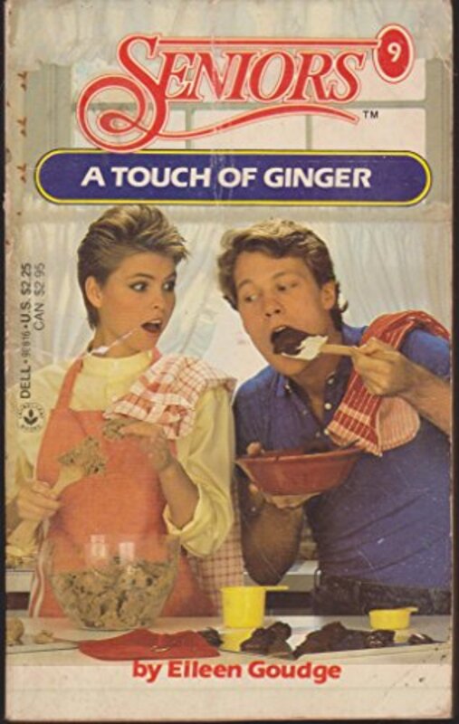 Book cover for "A Touch of Ginger" by Eileen Goudge