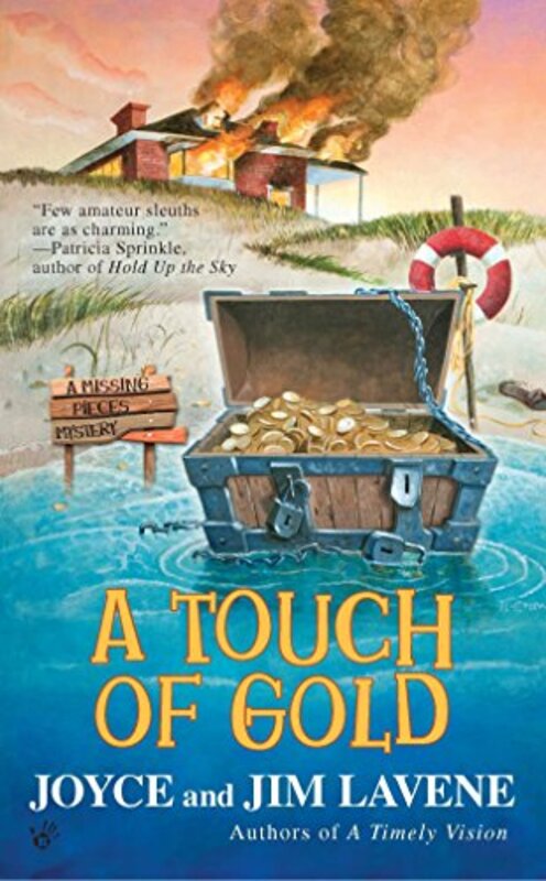 Book cover for "A Touch of Gold" by Joyce and Jim Lavene