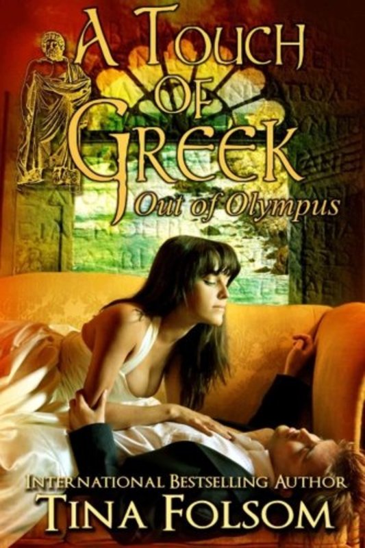 Book cover for "A Touch of Greek" by Tina Folsom