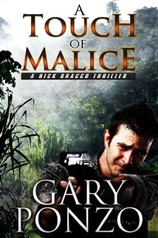 Book cover for "A Touch of Malice" by Gary Ponzo