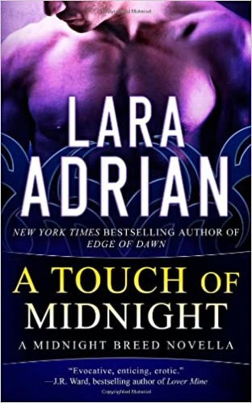 Book cover for "A Touch of Midnight" by Lara Adrian