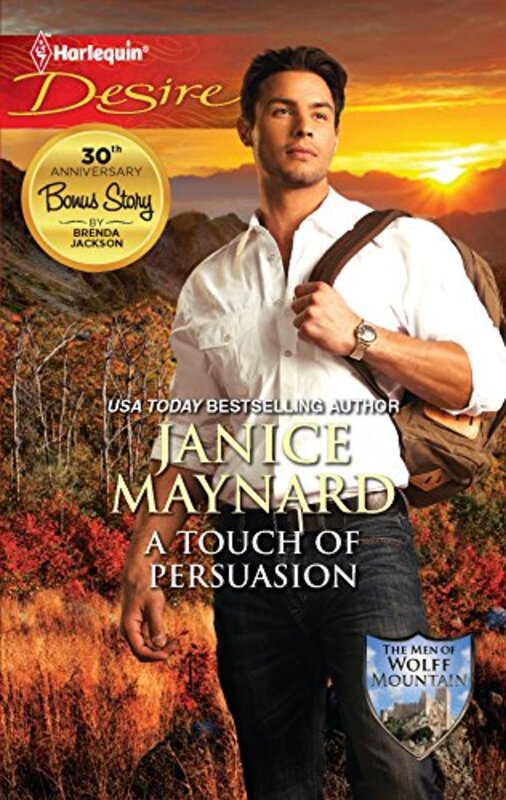 Book cover for "A Touch of Persuasion" by Janice Maynard