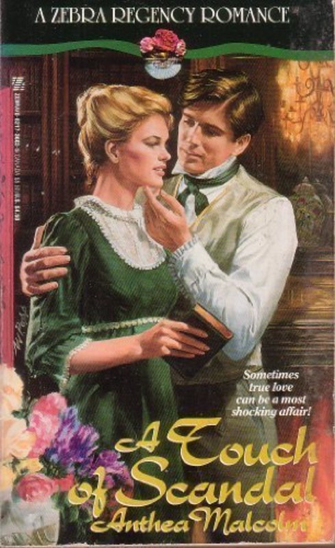 Book cover for "A Touch of Scandal" by Tracy Grant