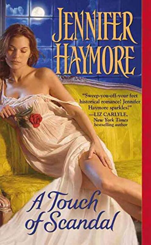 Book cover for "A Touch of Scandal" by Jennifer Haymore