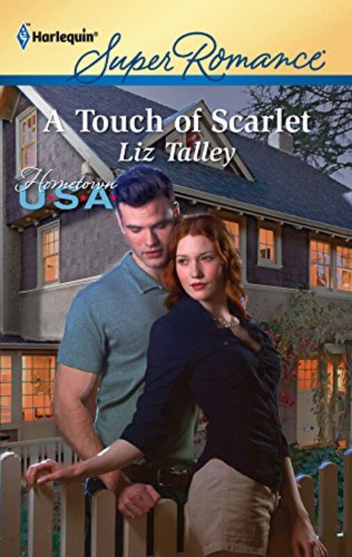 Book cover for "A Touch of Scarlet" by Liz Talley