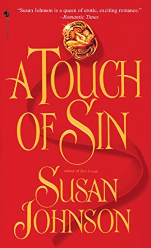Book cover for "A Touch of Sin" by Susan Johnson