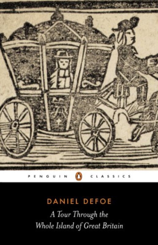 Book cover for "A Tour Through the Whole Island of Great Britain" by Daniel Defoe