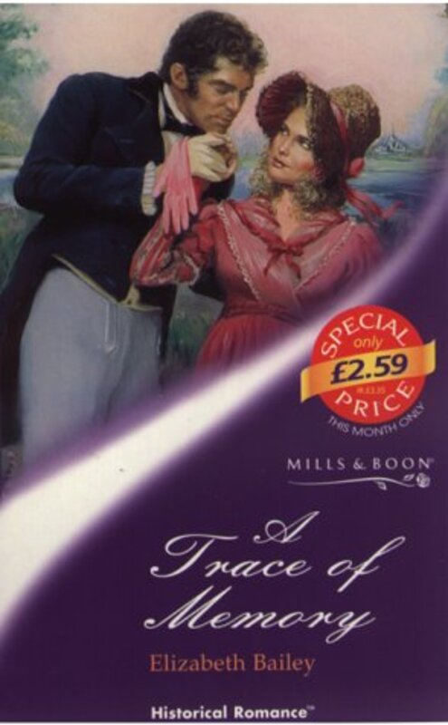 Book cover for "A Trace of Memory" by Elizabeth Bailey