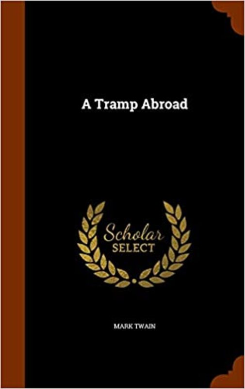Book cover for "A Tramp Abroad"