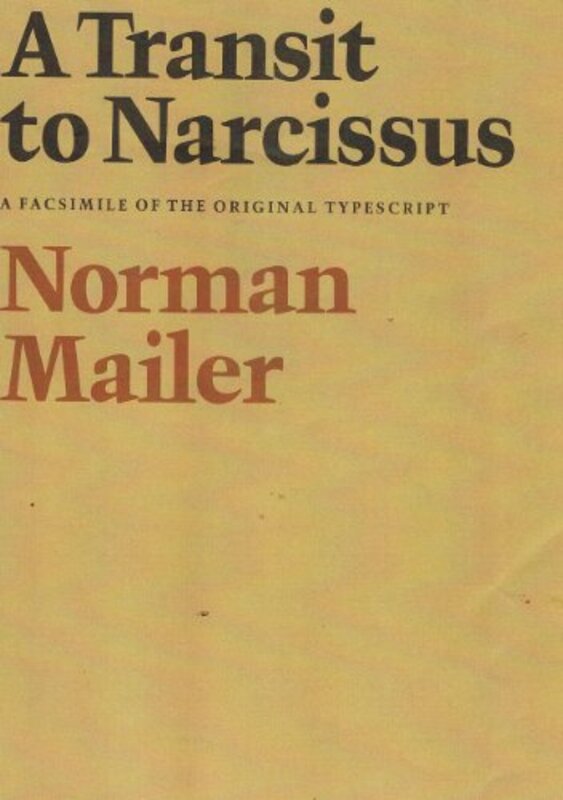 Book cover for "A Transit To Narcissus" by Norman Mailer