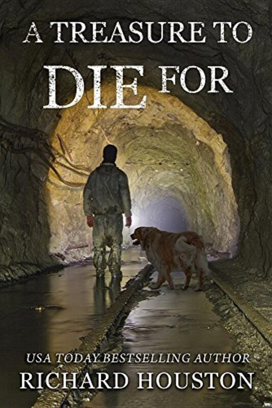 Book cover for "A Treasure to Die for" by Richard Houston