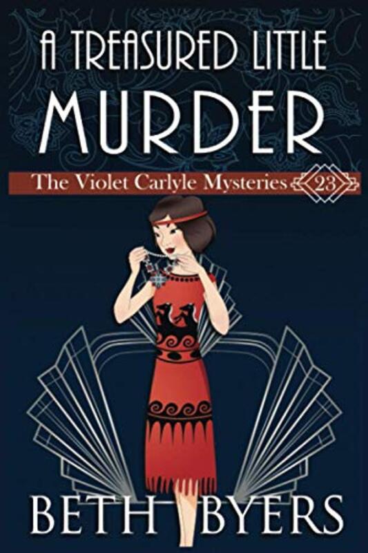 Book cover for "A Treasured Little Murder" by Beth Byers
