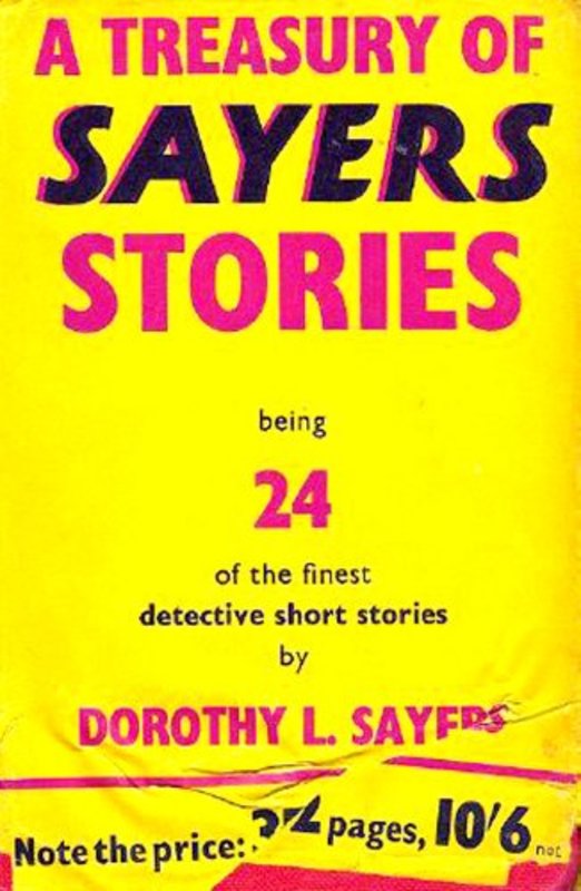Book cover for "A Treasury of Sayers Stories" by Dorothy L. Sayers
