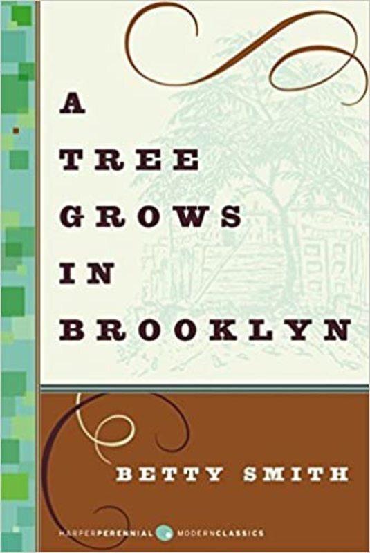 Book cover for "A Tree Grows in Brooklyn" by Betty Smith