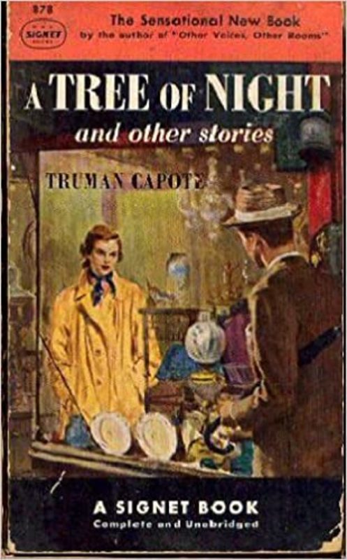 Book cover for "A Tree of Night" by Truman Capote