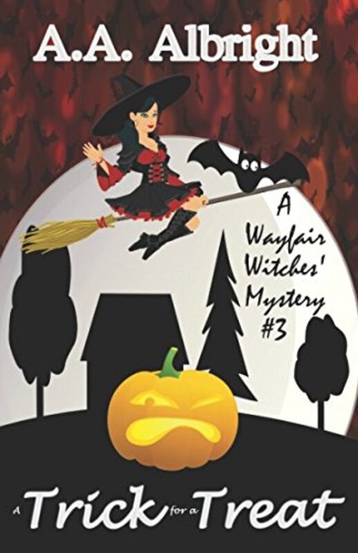Book cover for "A Trick for a Treat" by AA Albright