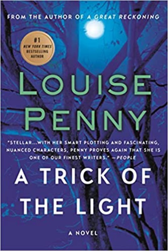 Book cover for "A Trick of the Light" by Louise Penny